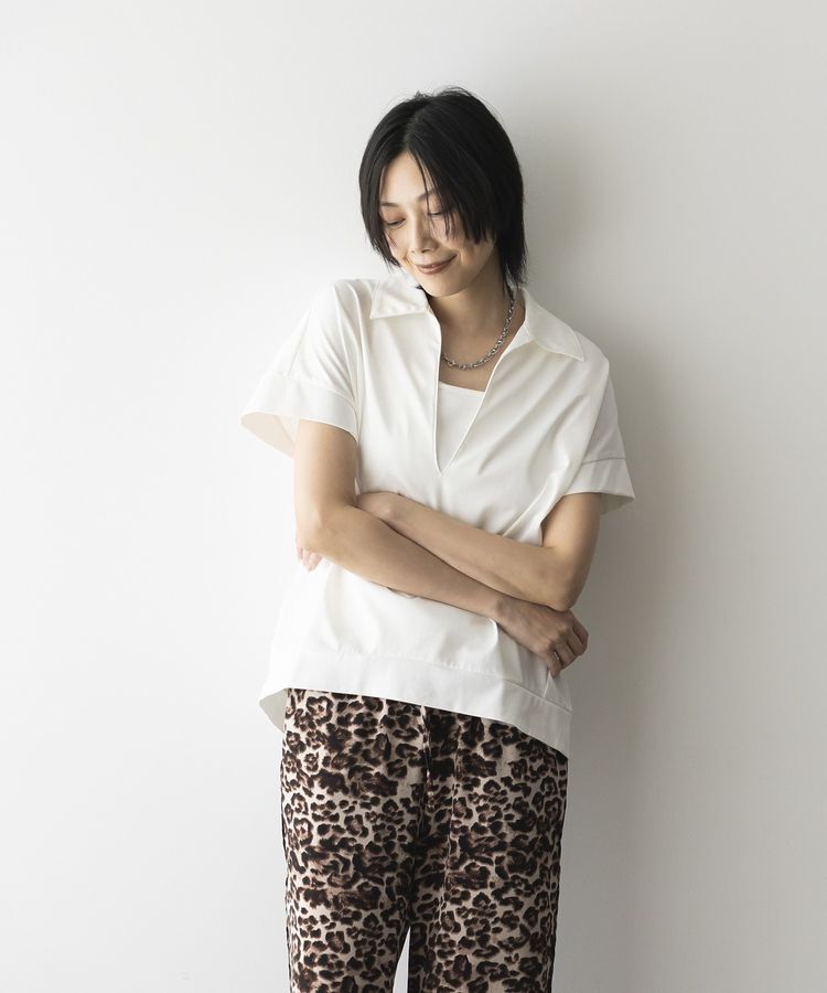 GARAGE OF GOOD CLOTHING「【日本製】ポロ襟スキッパープルオーバー」|Tシャツ・カットソー|