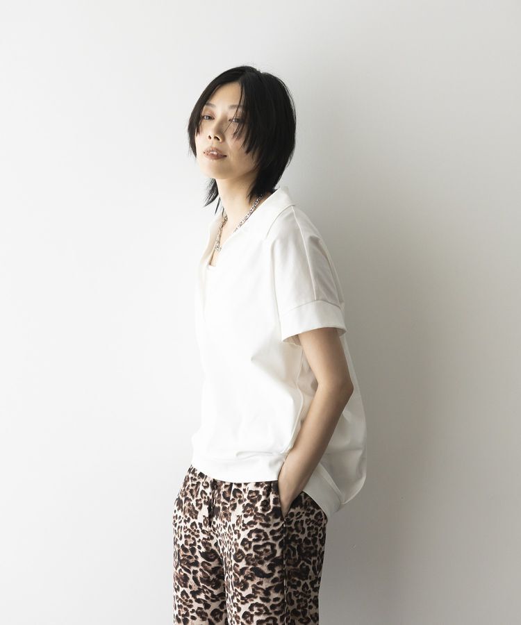 GARAGE OF GOOD CLOTHING「【日本製】ポロ襟スキッパープルオーバー」|Tシャツ・カットソー|