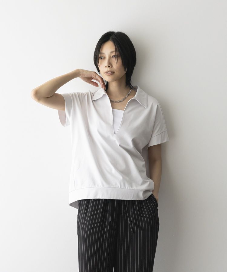 GARAGE OF GOOD CLOTHING「【日本製】ポロ襟スキッパープルオーバー」|Tシャツ・カットソー|