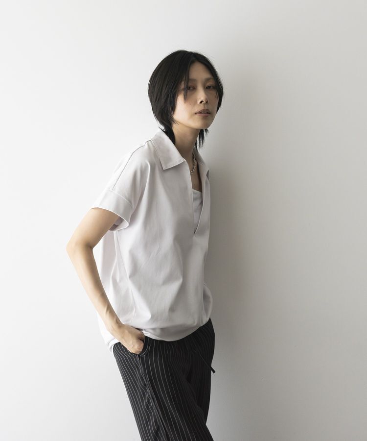 GARAGE OF GOOD CLOTHING「【日本製】ポロ襟スキッパープルオーバー」|Tシャツ・カットソー|