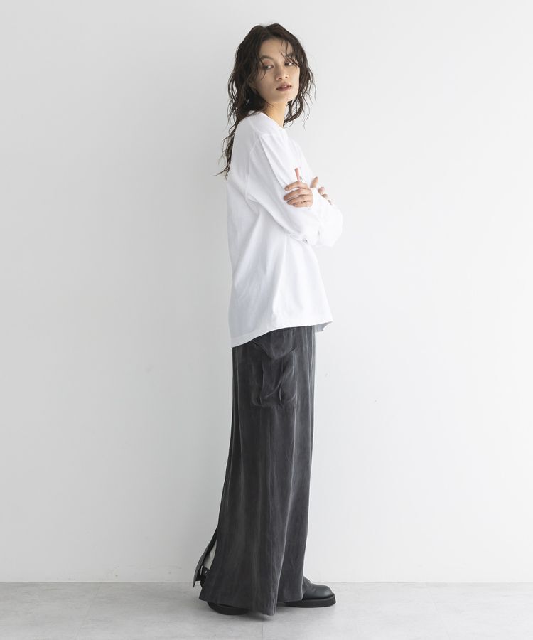 GARAGE OF GOOD CLOTHING「【日本製】ロゴロングスリーブオーバーサイズT」|Tシャツ・カットソー|