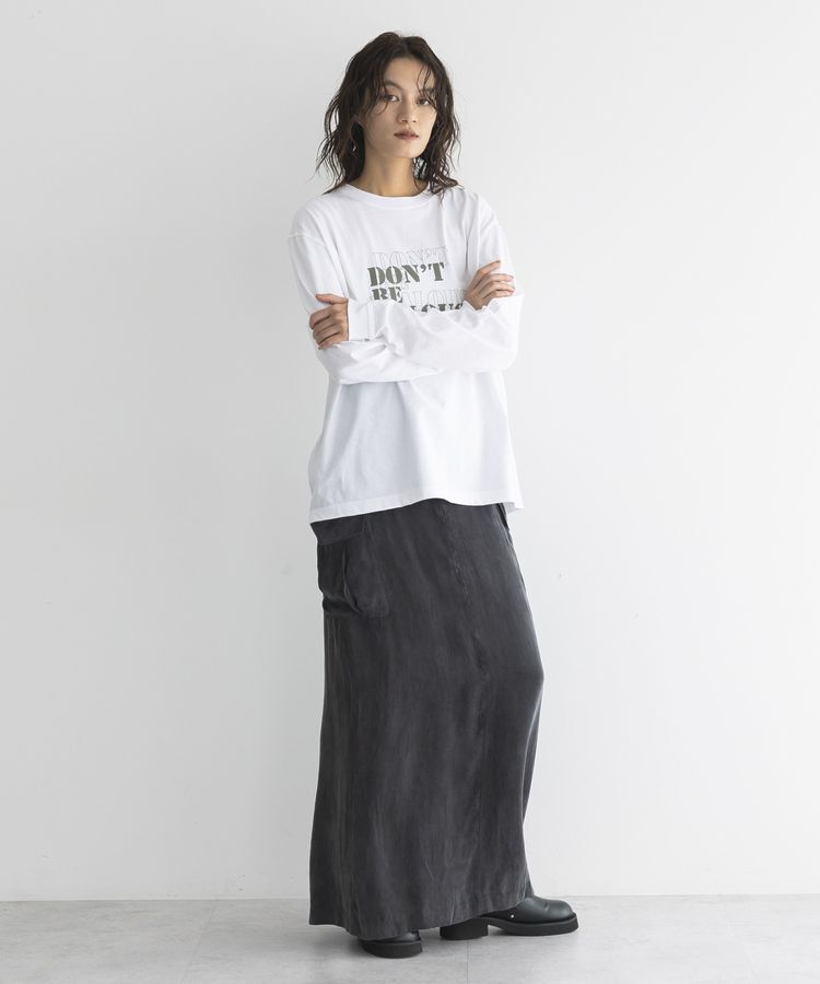 GARAGE OF GOOD CLOTHING「【日本製】ロゴロングスリーブオーバーサイズT」|Tシャツ・カットソー|