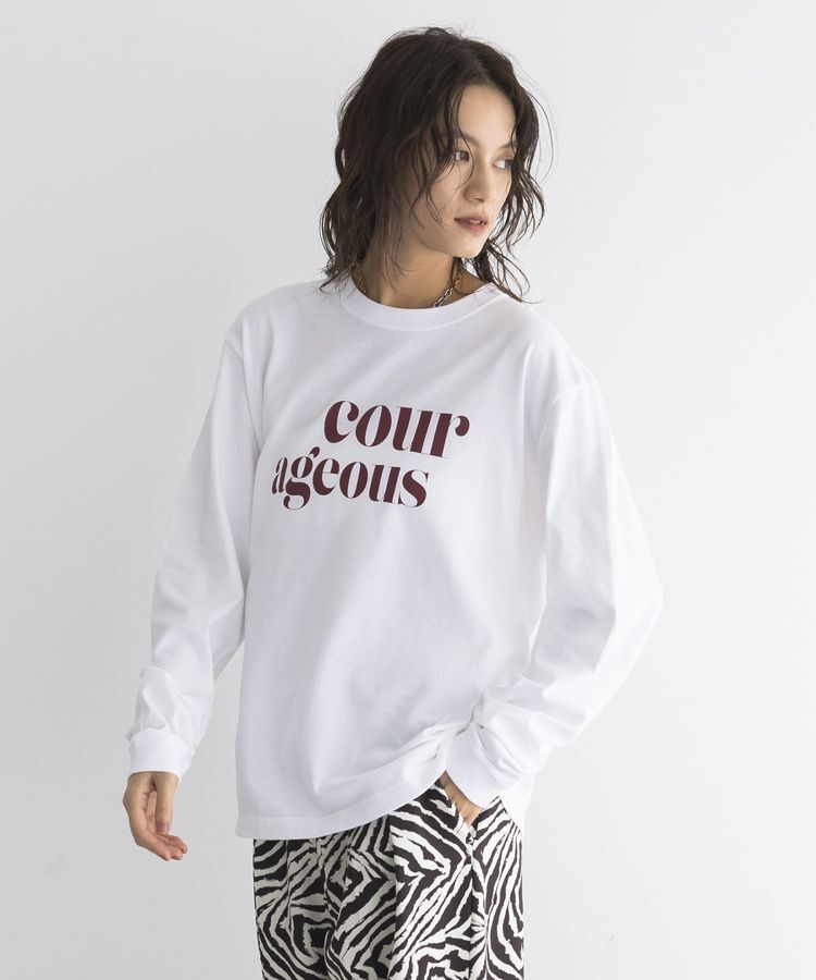 GARAGE OF GOOD CLOTHING「【日本製】ロゴロングスリーブオーバーサイズT」|Tシャツ・カットソー|