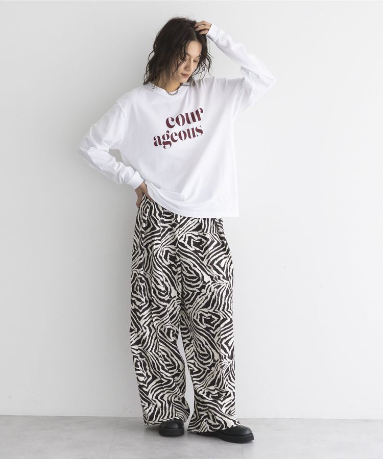 GARAGE OF GOOD CLOTHING「【日本製】ロゴロングスリーブオーバーサイズT」|Tシャツ・カットソー|