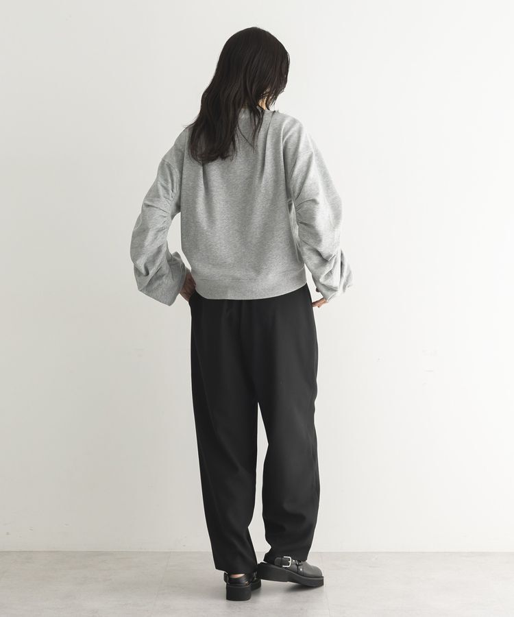 GARAGE OF GOOD CLOTHING「ミニ裏毛袖ギャザープルオーバー」|Tシャツ・カットソー|