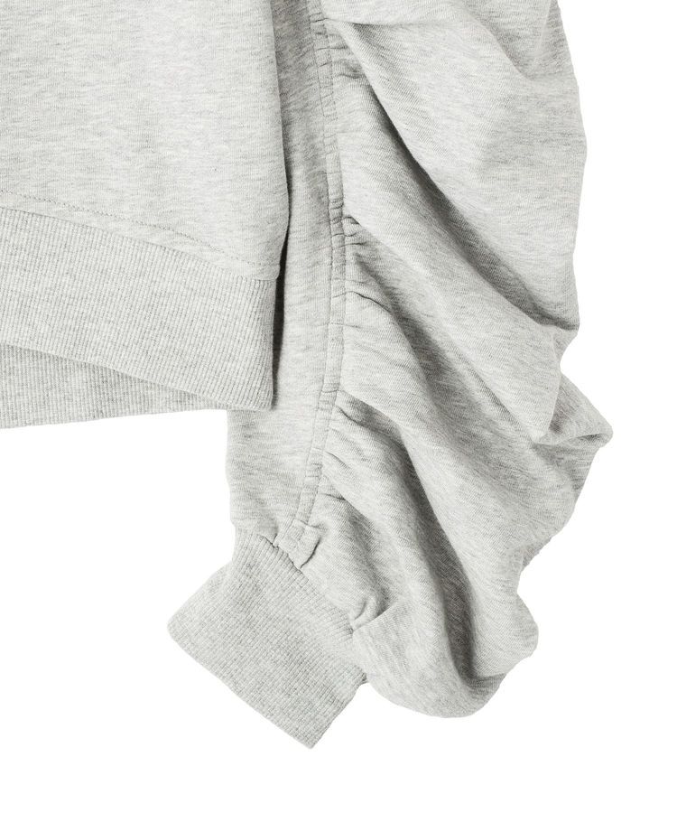 GARAGE OF GOOD CLOTHING「ミニ裏毛袖ギャザープルオーバー」|Tシャツ・カットソー|