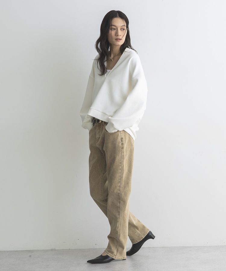 GARAGE OF GOOD CLOTHING「Vネックダンボールプルオーバー」|Tシャツ・カットソー|