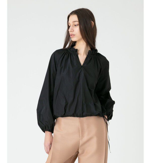 LOULOU WILLOUGHBY「【LOULOU WILLOUGHBY】タフタバルーンブラウス」|シャツ・ブラウス|