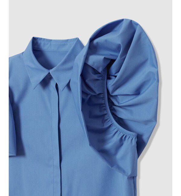 LOULOU WILLOUGHBY「【LOULOU WILLOUGHBY】バルーンスリーブシャツブラウス」|シャツ・ブラウス|