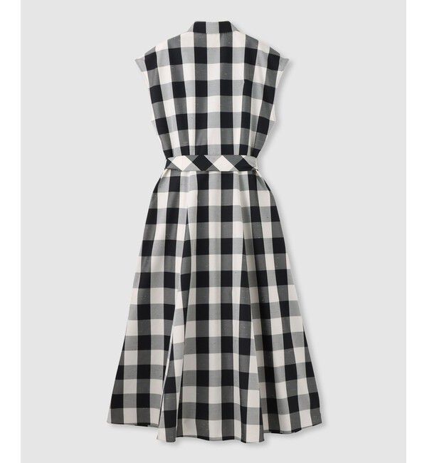 LOULOU WILLOUGHBY「【LOULOU WILLOUGHBY】スラブギンガムシャツワンピース」|ワンピース|