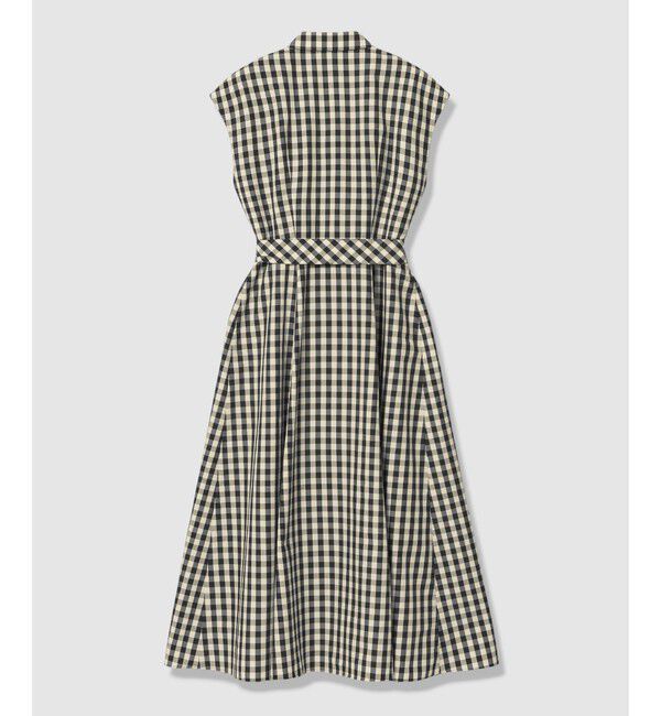 LOULOU WILLOUGHBY「【LOULOU WILLOUGHBY】スラブギンガムシャツワンピース」|ワンピース|