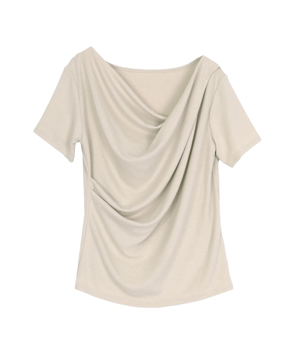 titivate「オフショルダーハーフスリーブTシャツ」|Tシャツ・カットソー|