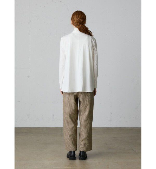 MidiUmi「MidiUmi ハイネックフレアプルオーバー」|Tシャツ・カットソー|