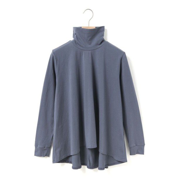MidiUmi「MidiUmi ハイネックフレアプルオーバー」|Tシャツ・カットソー|グレー
