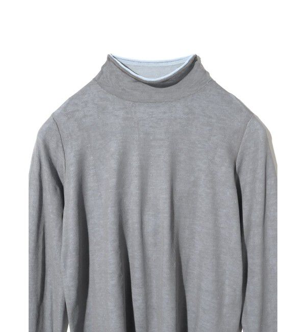 MIDIUMISOLID「MIDIUMISOLID for Ladies シアーレイヤードタートルネックプルオーバー」|Tシャツ・カットソー|