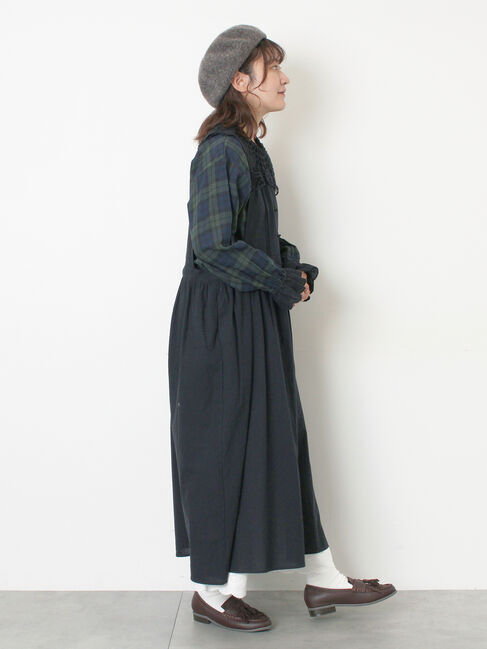 Samansa Mos2「【WEB限定】前後2WAYレース襟ブラウス」|シャツ・ブラウス|