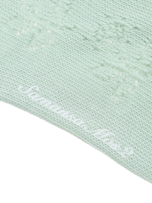 Samansa Mos2「お花透かし編みソックス」|ソックス|