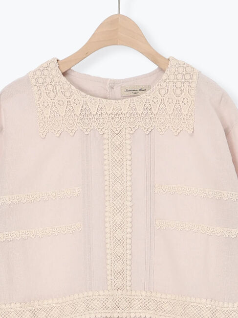 Samansa Mos2「レースピンタックワンピース」|ワンピース|