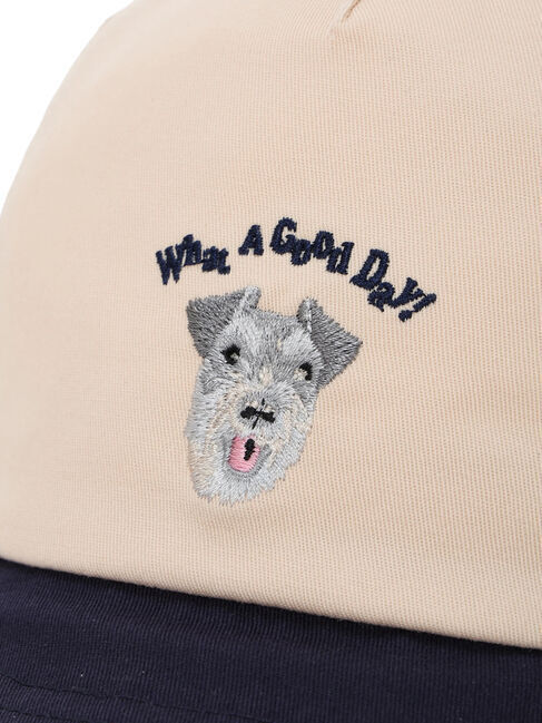 Samansa Mos2 Lagom「シュナウザー刺繍キャップ」|その他|