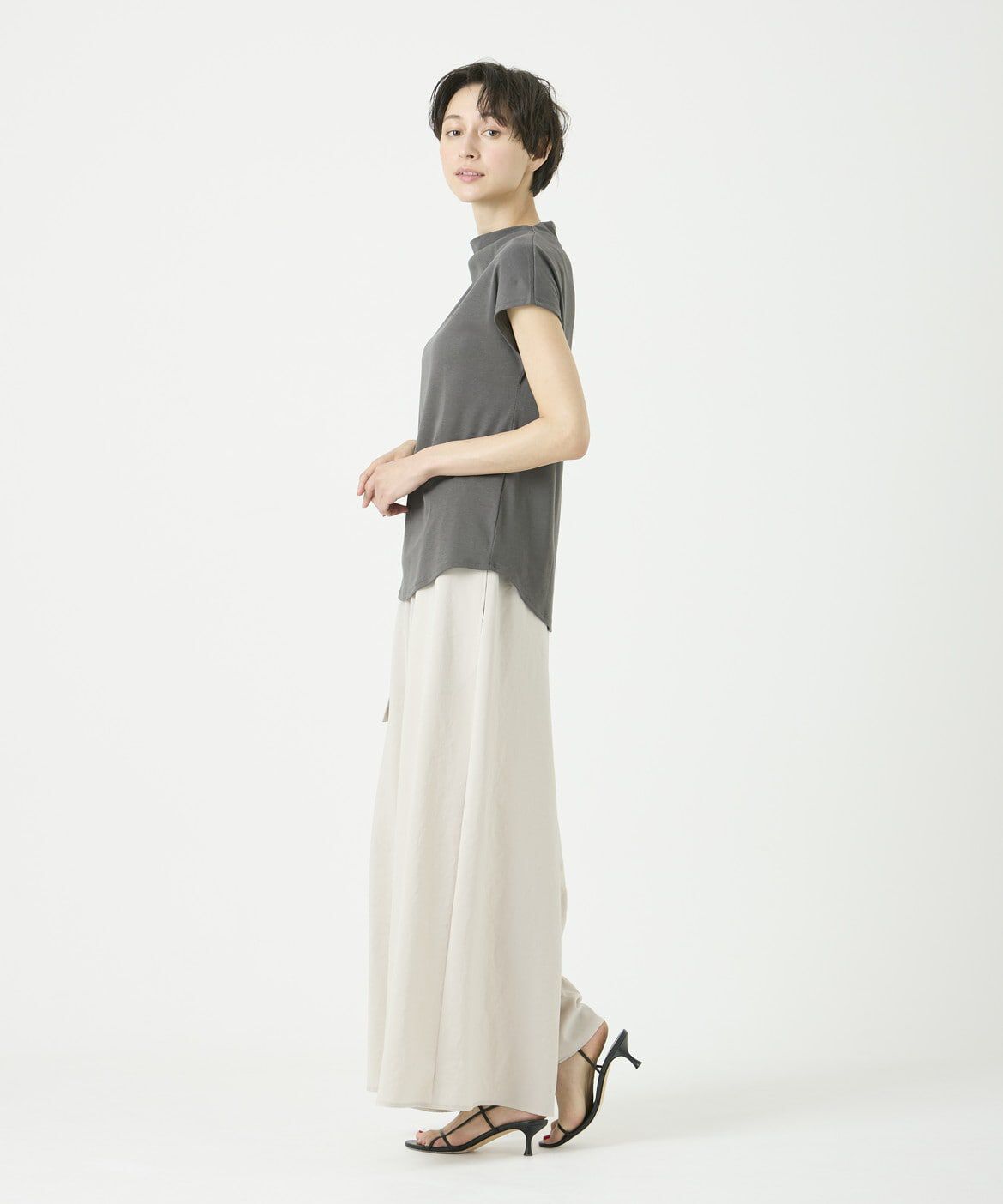 DAY by DAY it&rsquo;s international「ボトルネックカットソー《スビン綿MIXフライス》」|Tシャツ・カットソー|