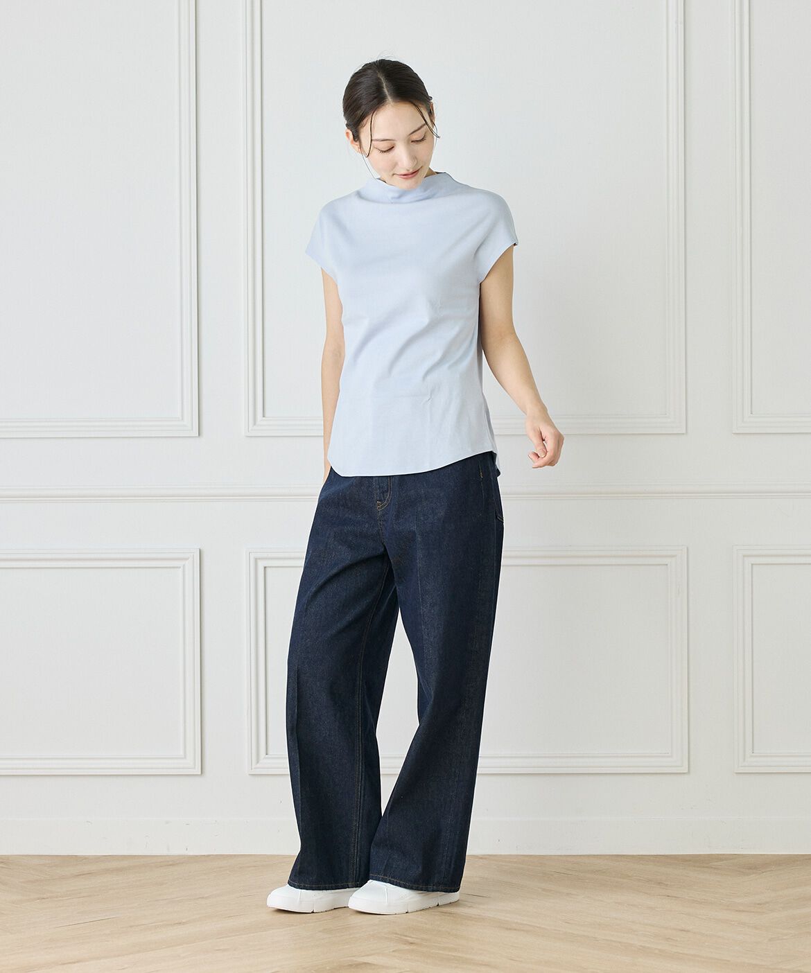 DAY by DAY it&rsquo;s international「ボトルネックカットソー《スビン綿MIXフライス》」|Tシャツ・カットソー|