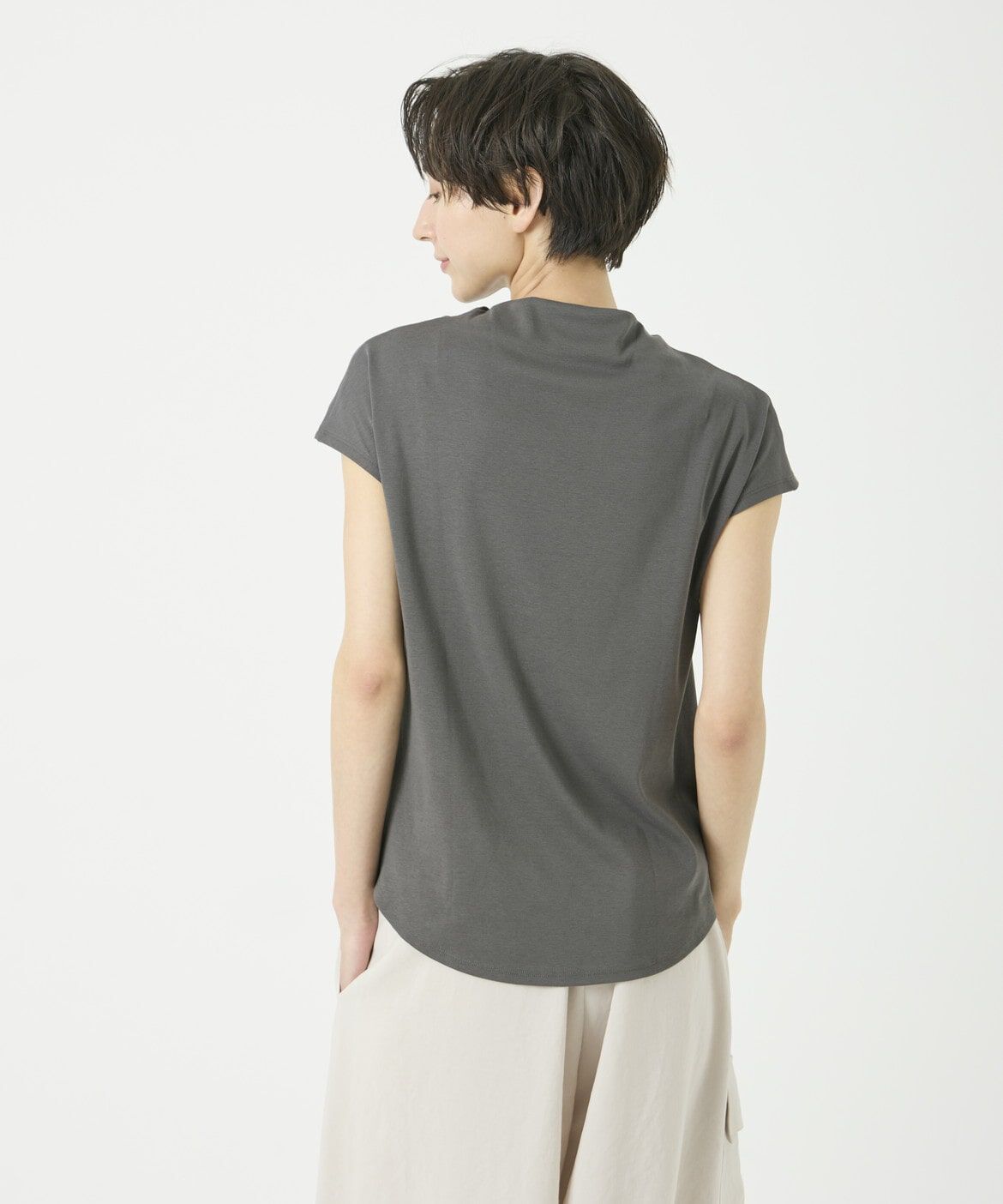 DAY by DAY it&rsquo;s international「ボトルネックカットソー《スビン綿MIXフライス》」|Tシャツ・カットソー|