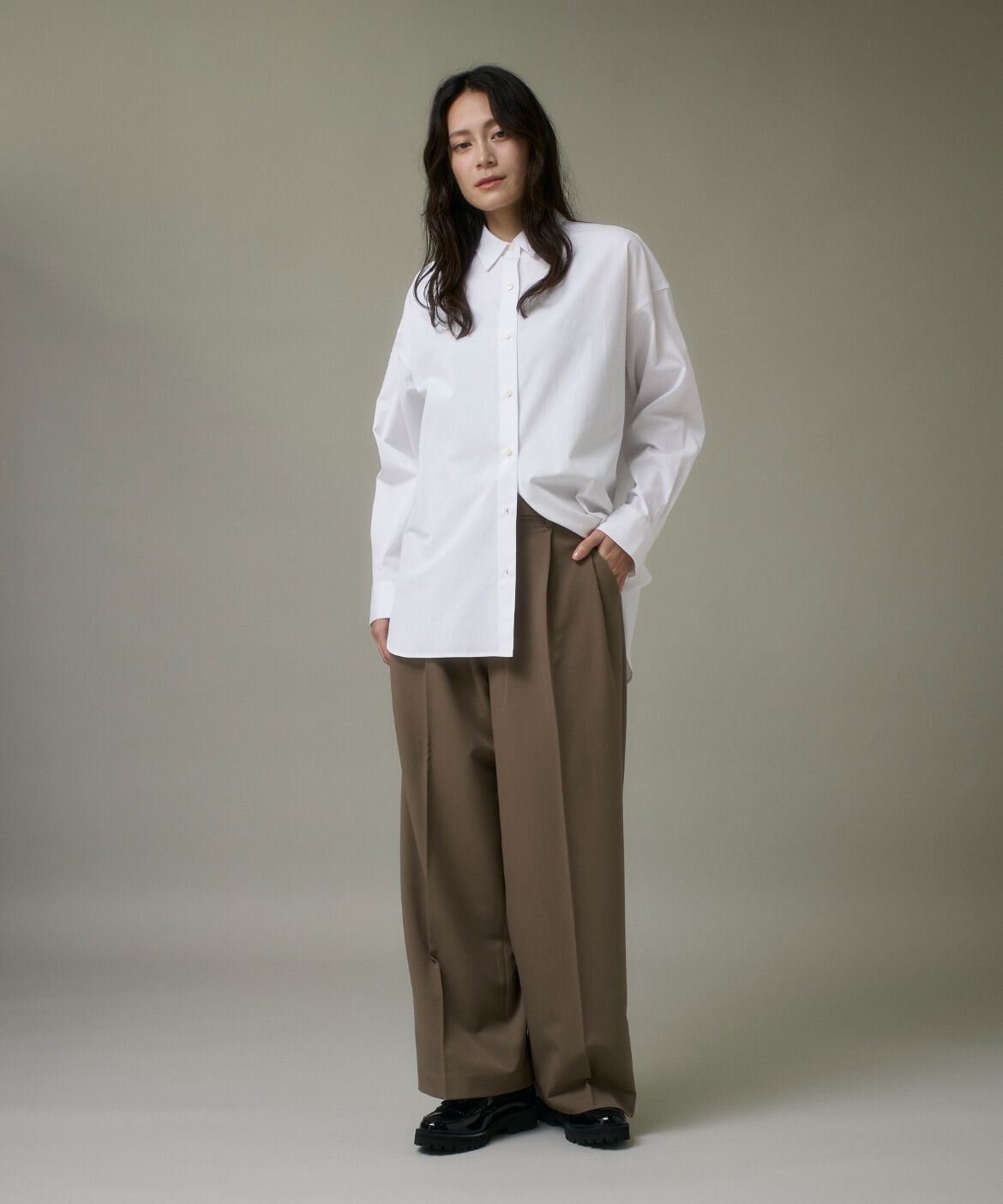 DAY by DAY it&rsquo;s international「コットンオーバーサイズシャツ」|シャツ・ブラウス|