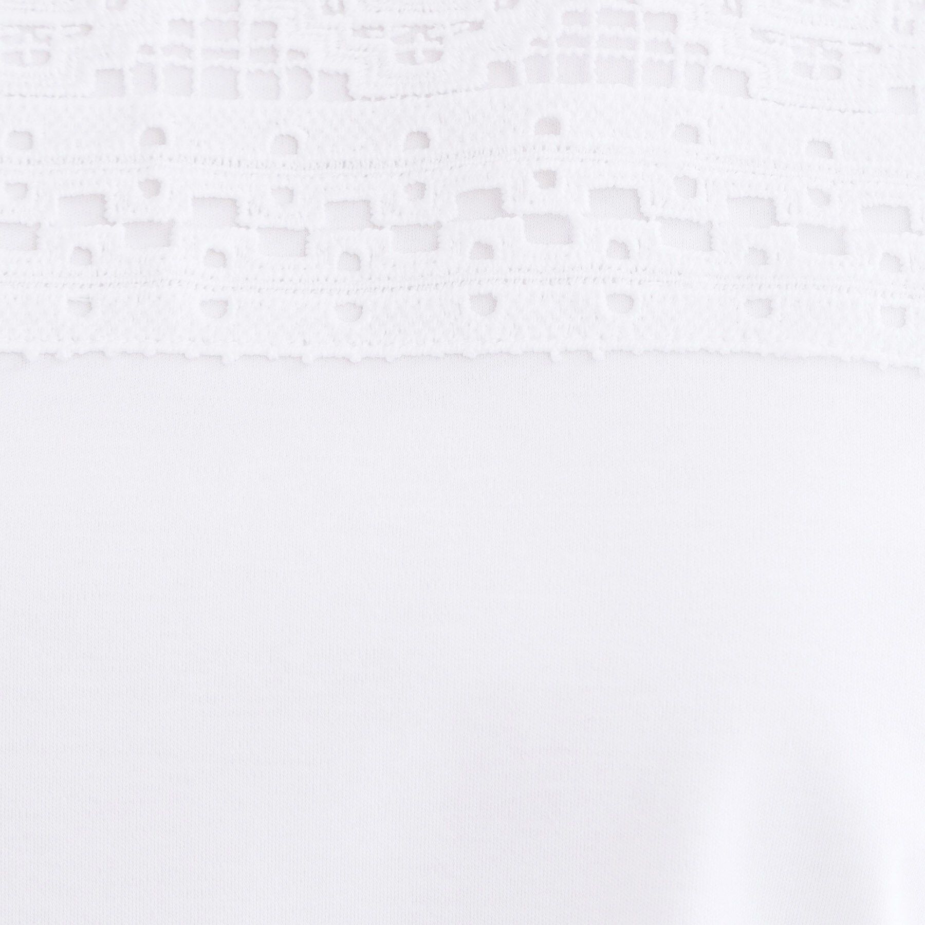 Reflect「【手洗い可】レースデザインジャージTシャツ」|Tシャツ・カットソー|