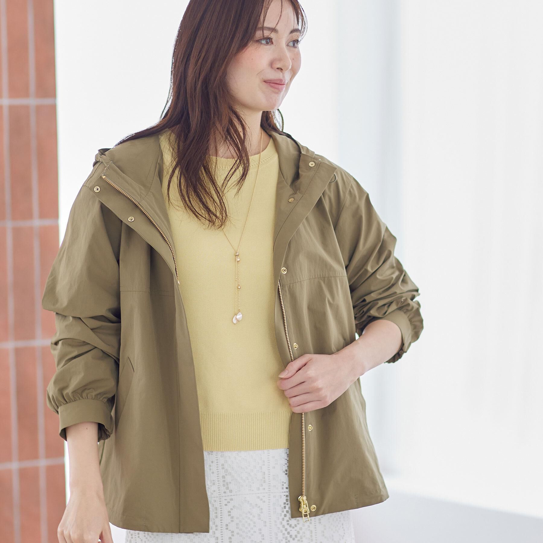 Reflect「【防花粉】フード付きマウンテンパーカー」|ブルゾン・スタジャン|