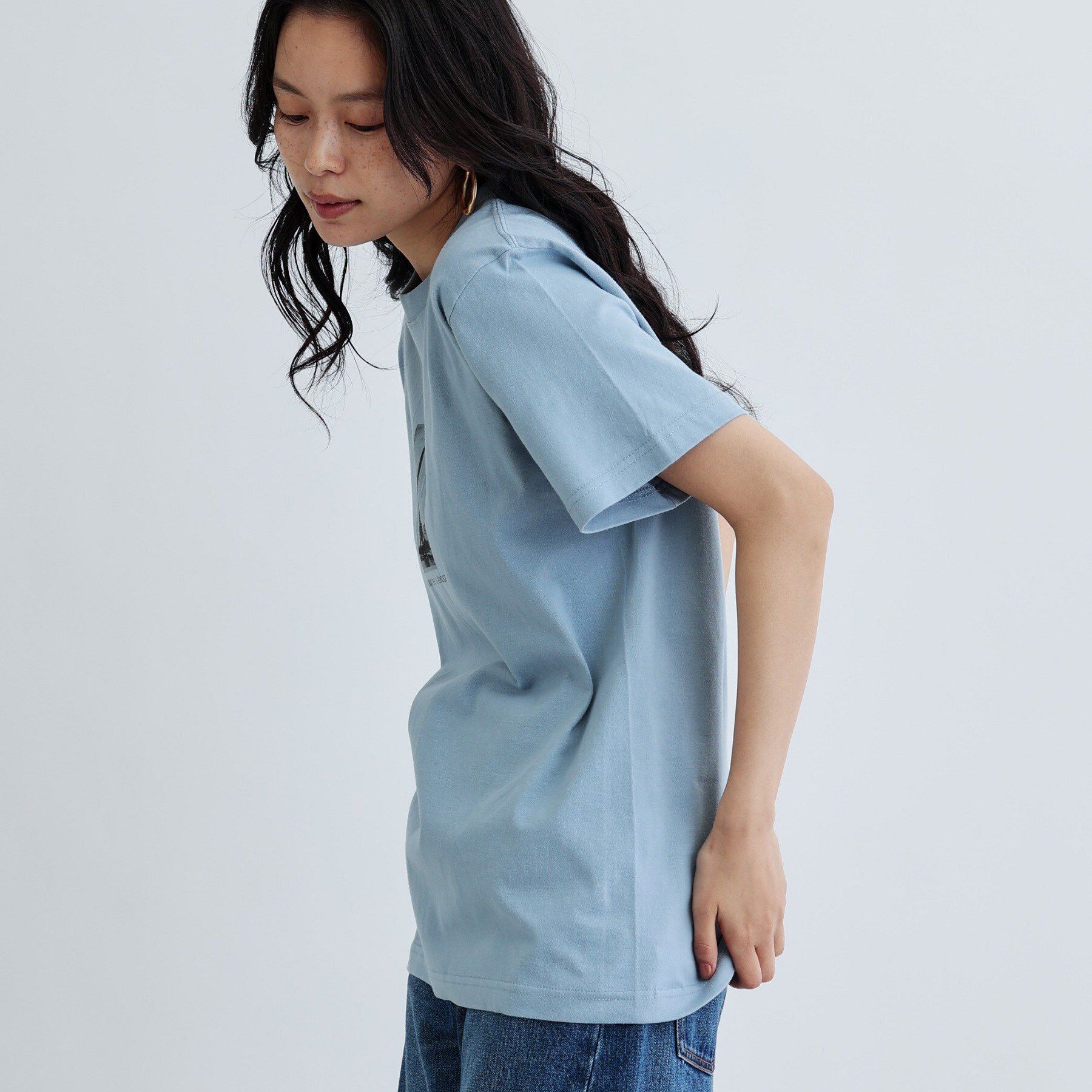 GALLEST「【ANGE IN DISGUISE】TOUR EIFFEL プリントTシャツ」|Tシャツ・カットソー|