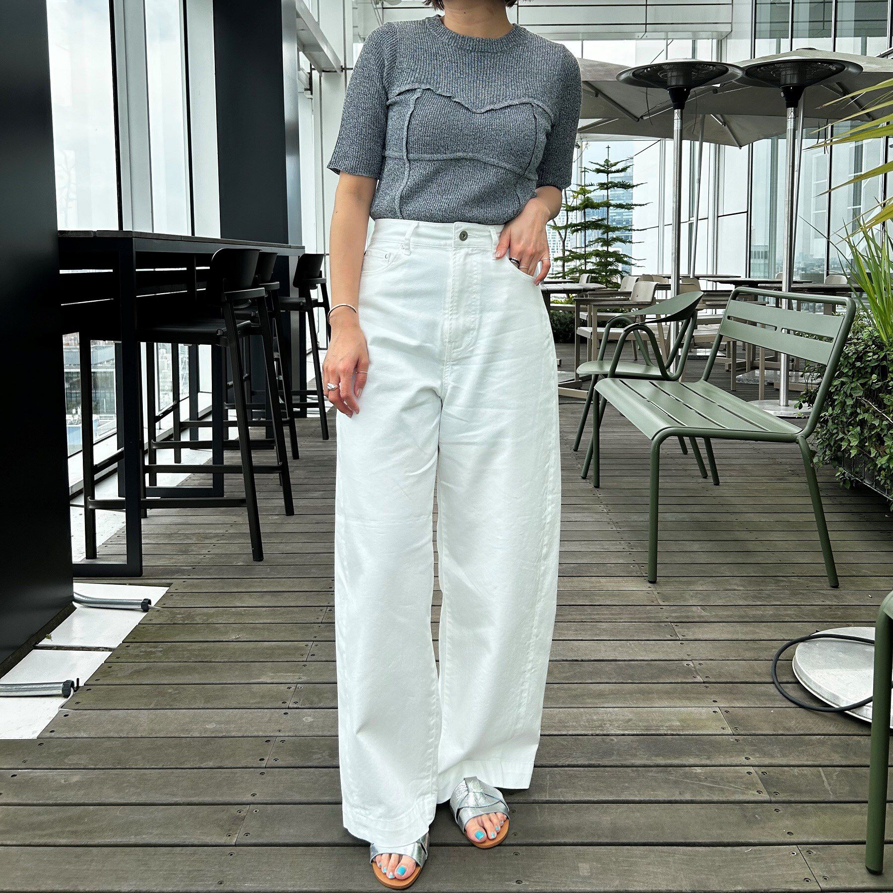 GALLEST「【ZOZO・一部店舗限定】ビスチェレイヤードニット【半袖】」|ニット・セーター|