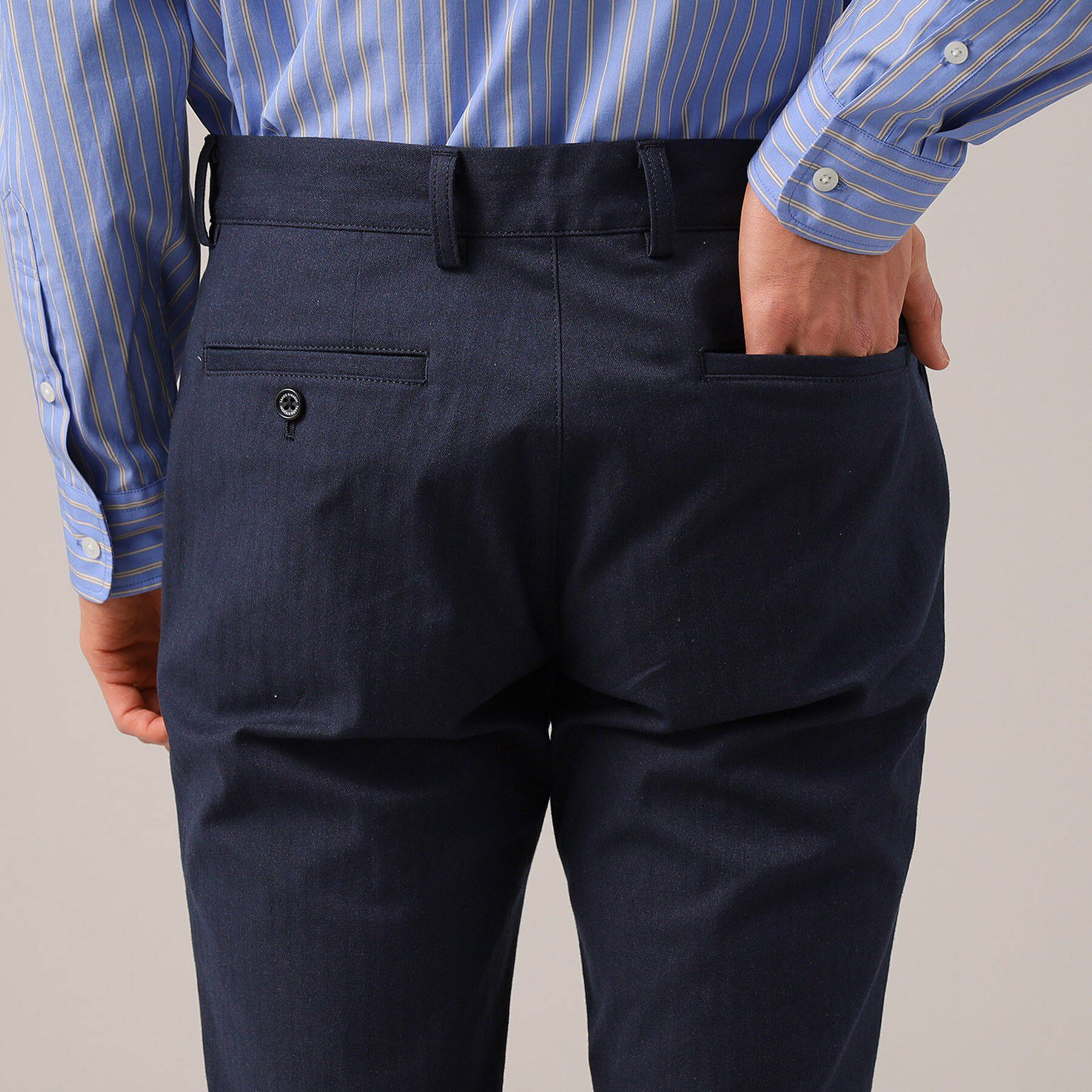 TAKEO KIKUCHI「【Made in JAPAN】播州織 ヘリンボン ストレート パンツ」|その他|