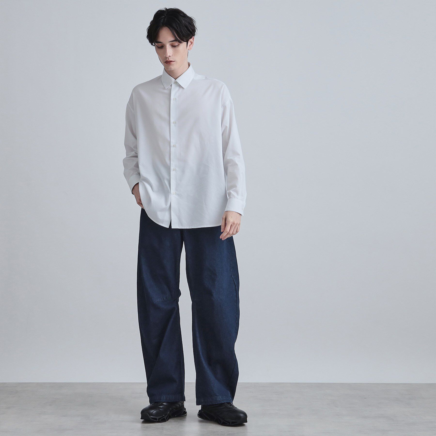 tk.TAKEO KIKUCHI「カーブステッチデニム」|デニム|