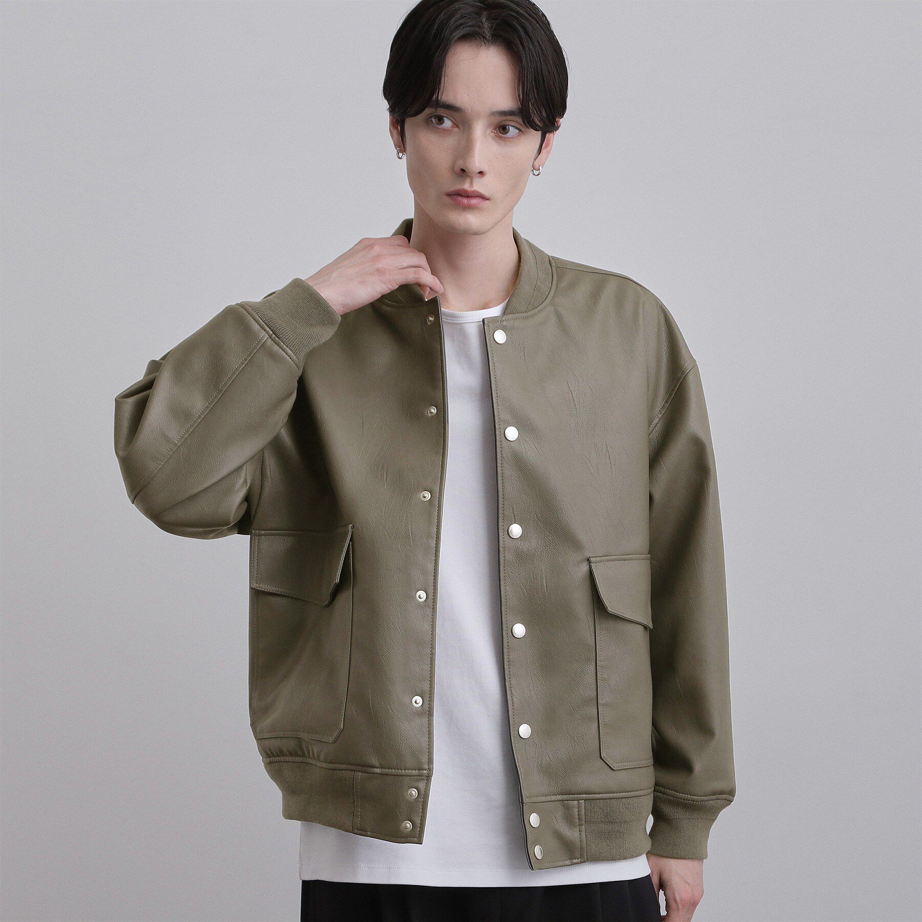 tk.TAKEO KIKUCHI「A－1フライトジャケット」|ブルゾン・スタジャン|