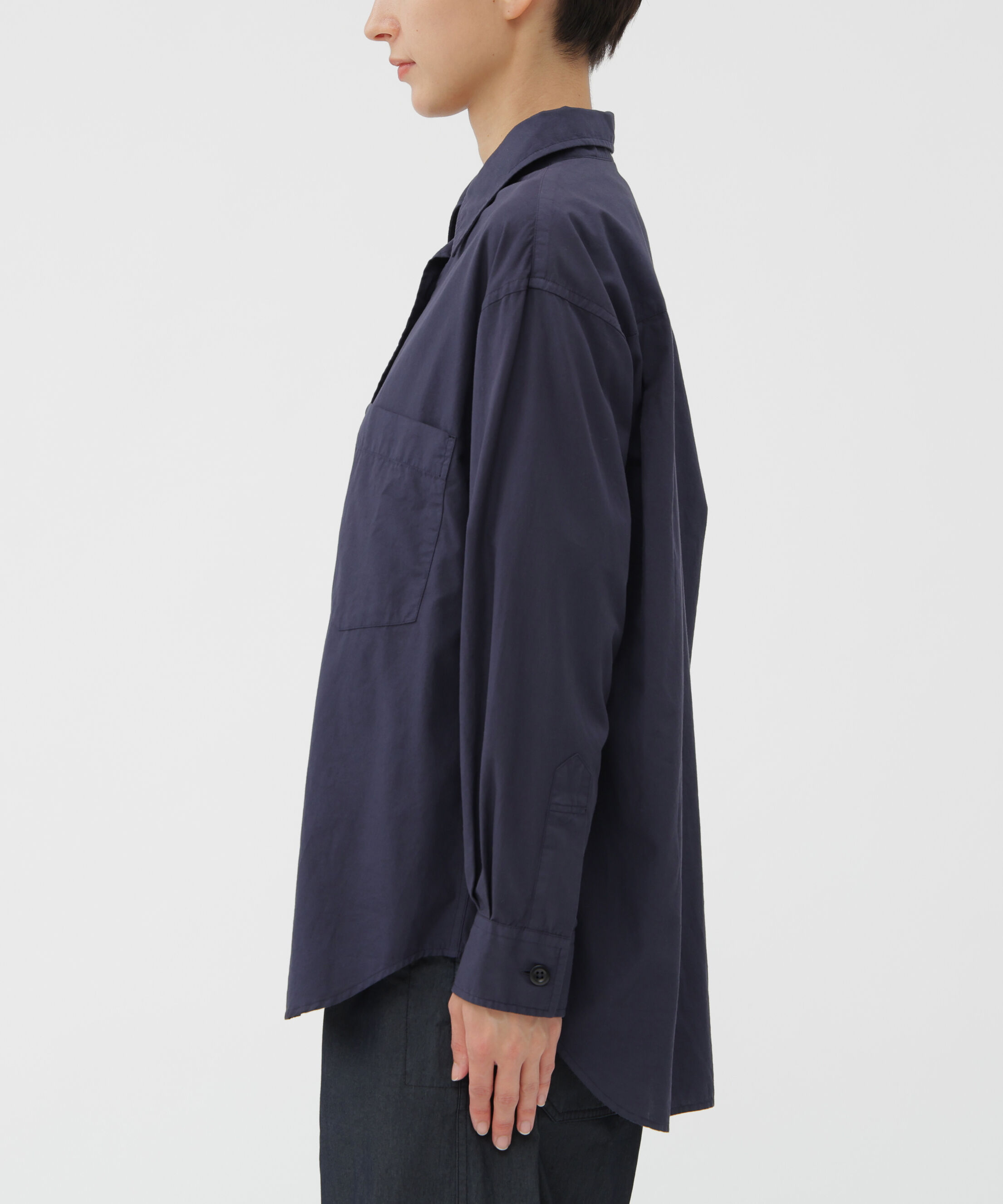 MHL.「GARMENT DYE COTTON SHIRTING SHIRT」|シャツ・ブラウス|