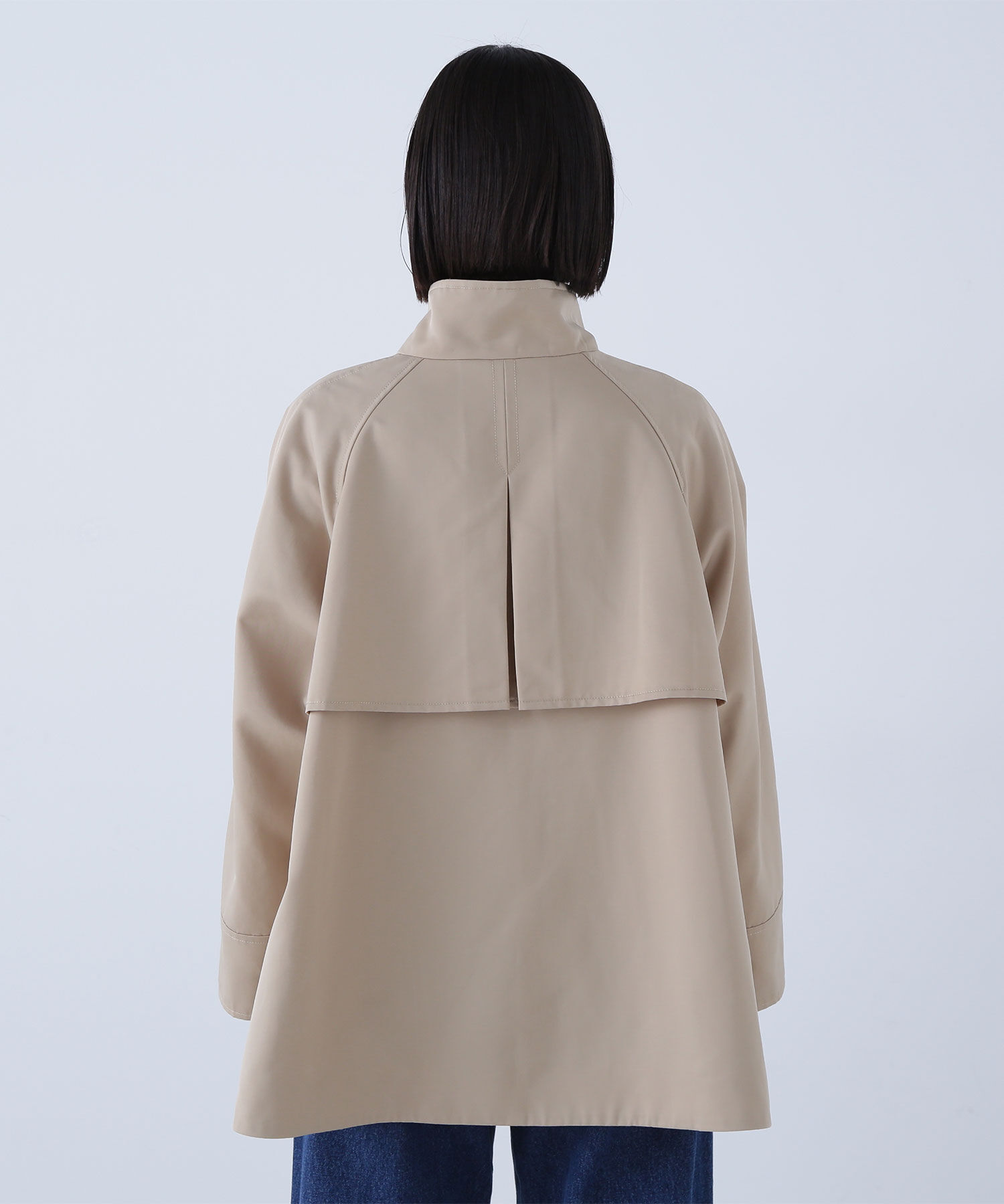  「スタンドネックテントラインブルゾン」|ブルゾン・スタジャン|