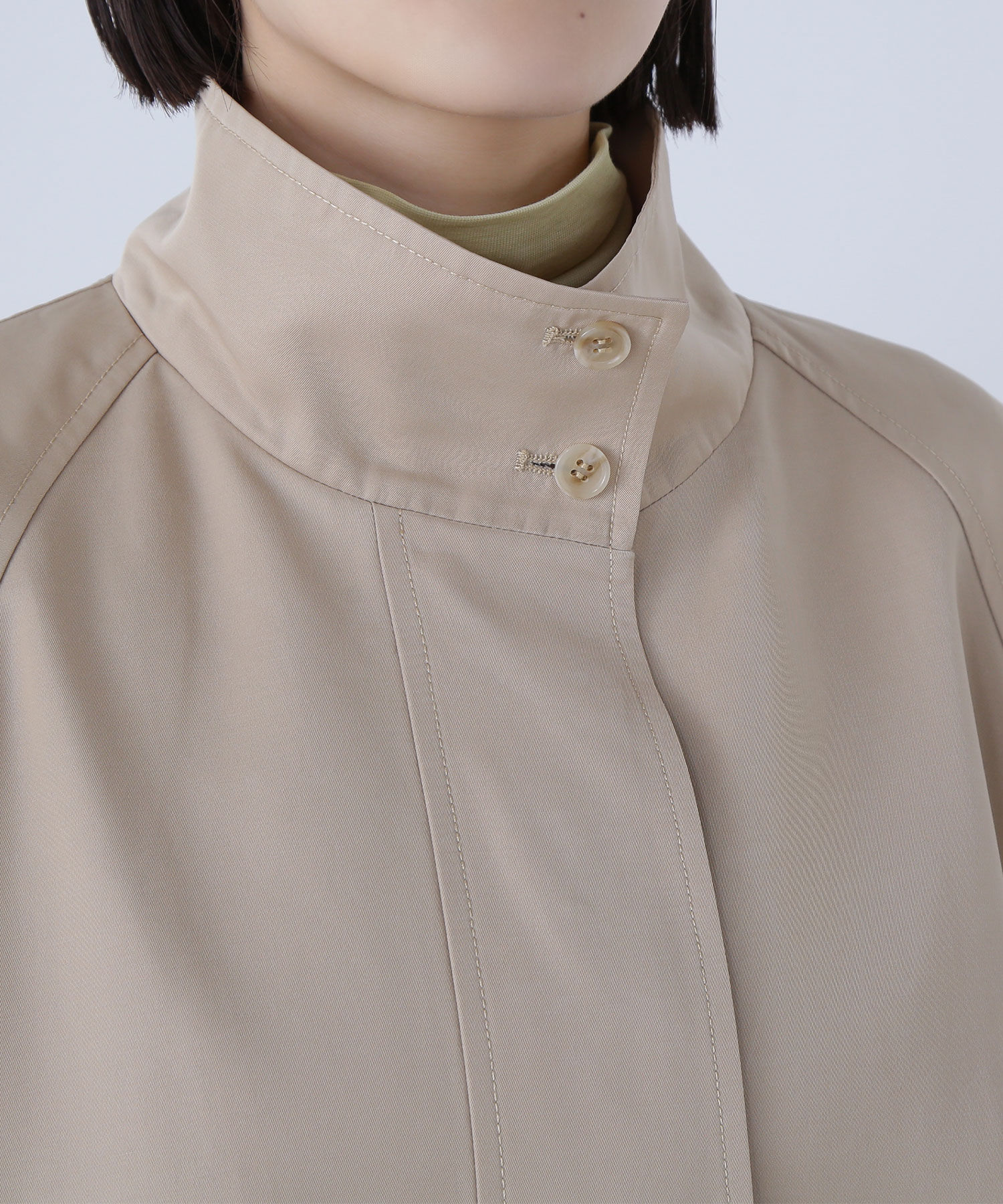  「スタンドネックテントラインブルゾン」|ブルゾン・スタジャン|