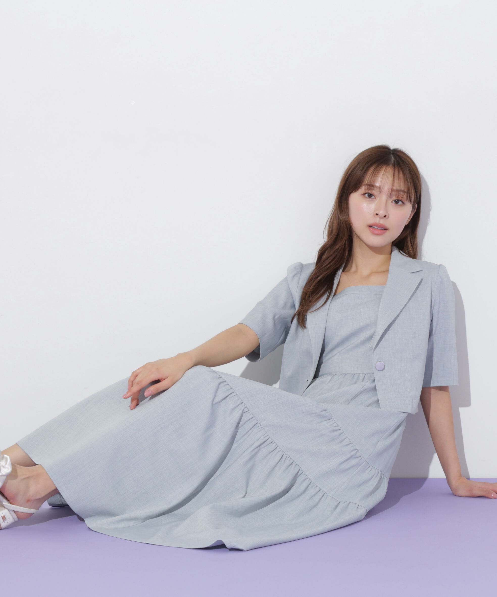  「ジャケットジャンスカセットアップ」|ワンピース|