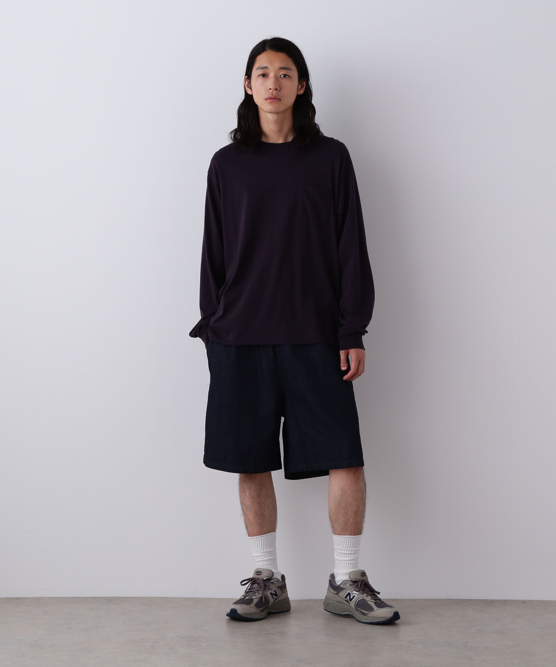 YLEVE 「Ｙ / SOFT ORGANIC COTTON JERSEY LONG SLEEVE T-SHIRT」|Tシャツ・カットソー|