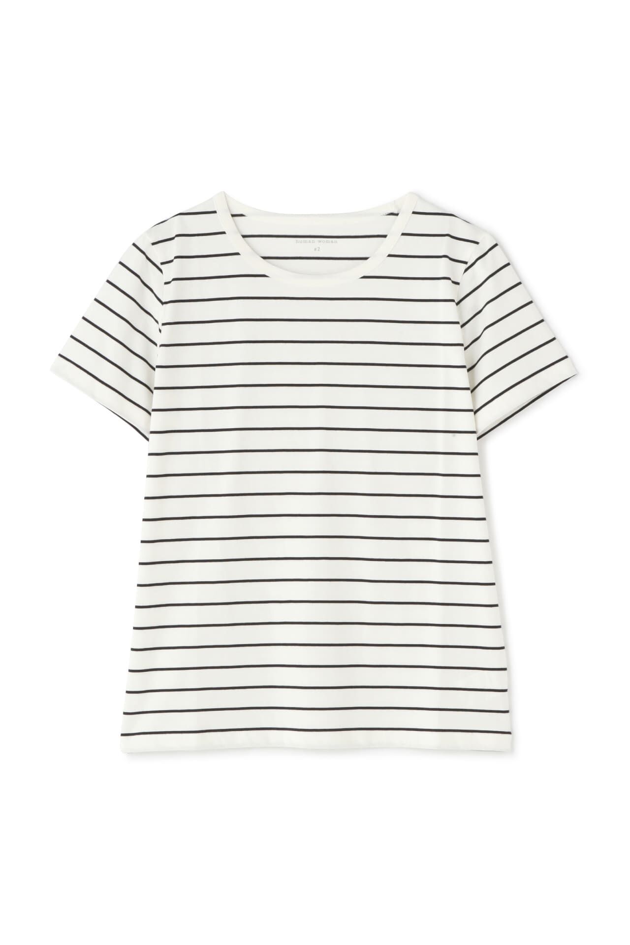  「オーガニック綿天竺ボーダーＴシャツ」|Tシャツ・カットソー|