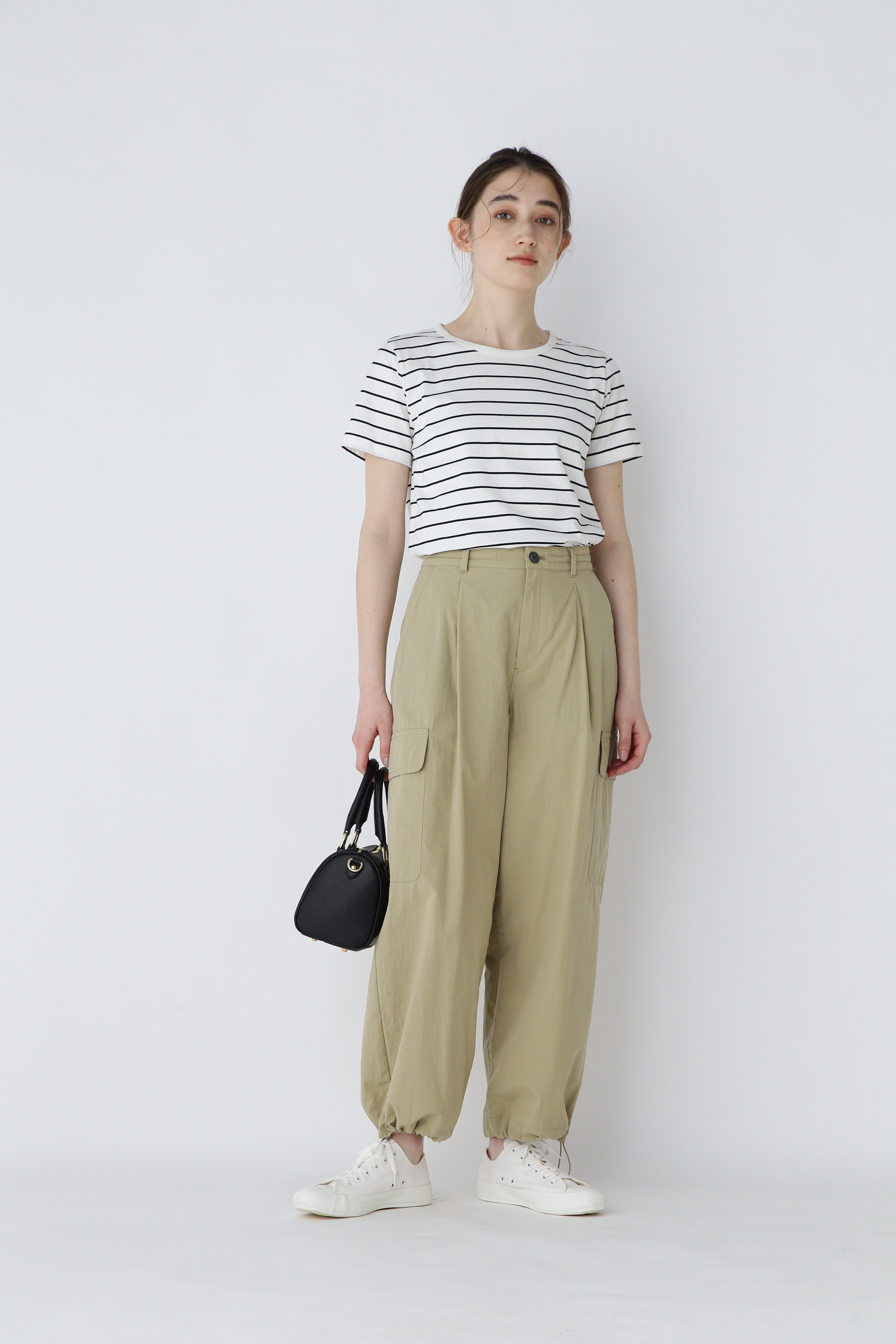  「オーガニック綿天竺ボーダーＴシャツ」|Tシャツ・カットソー|