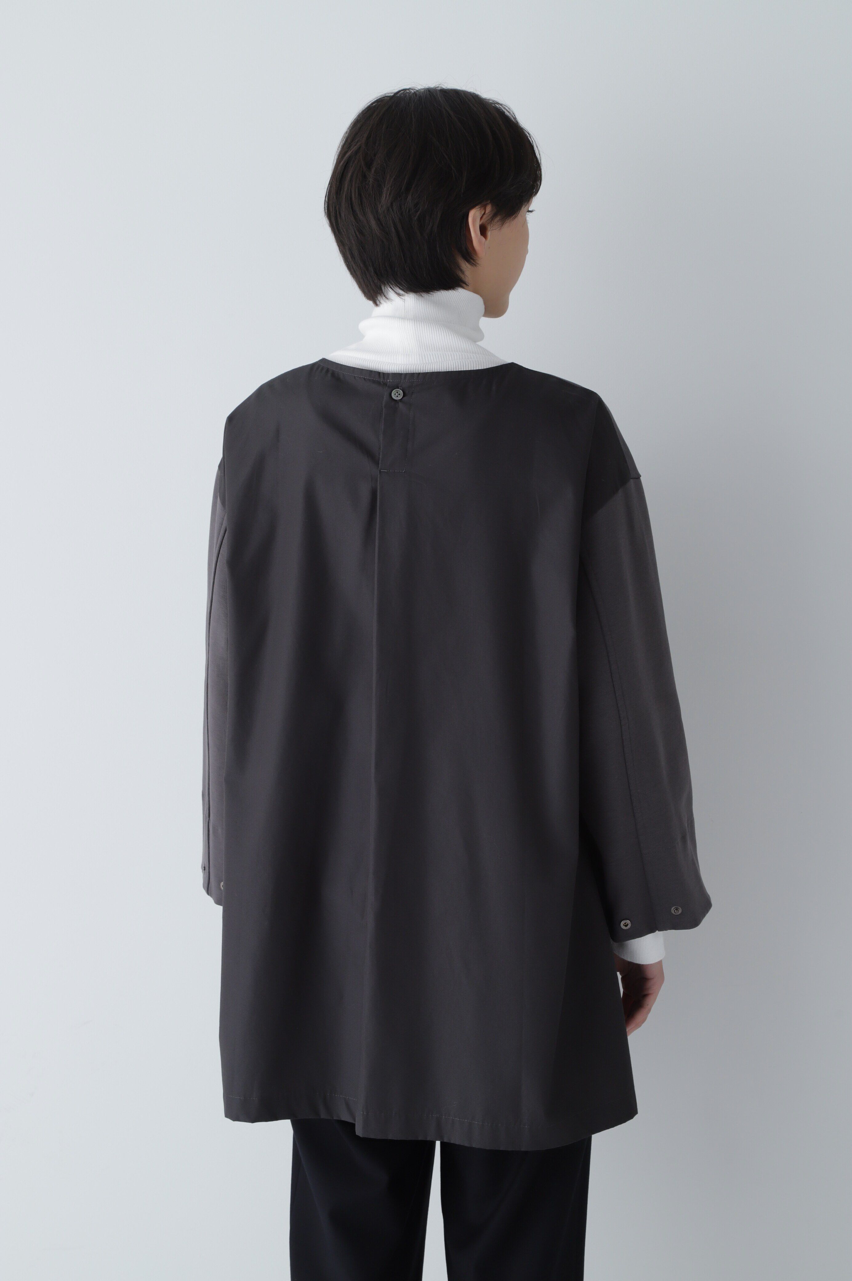  「◆布帛コンビダンボールニット」|Tシャツ・カットソー|