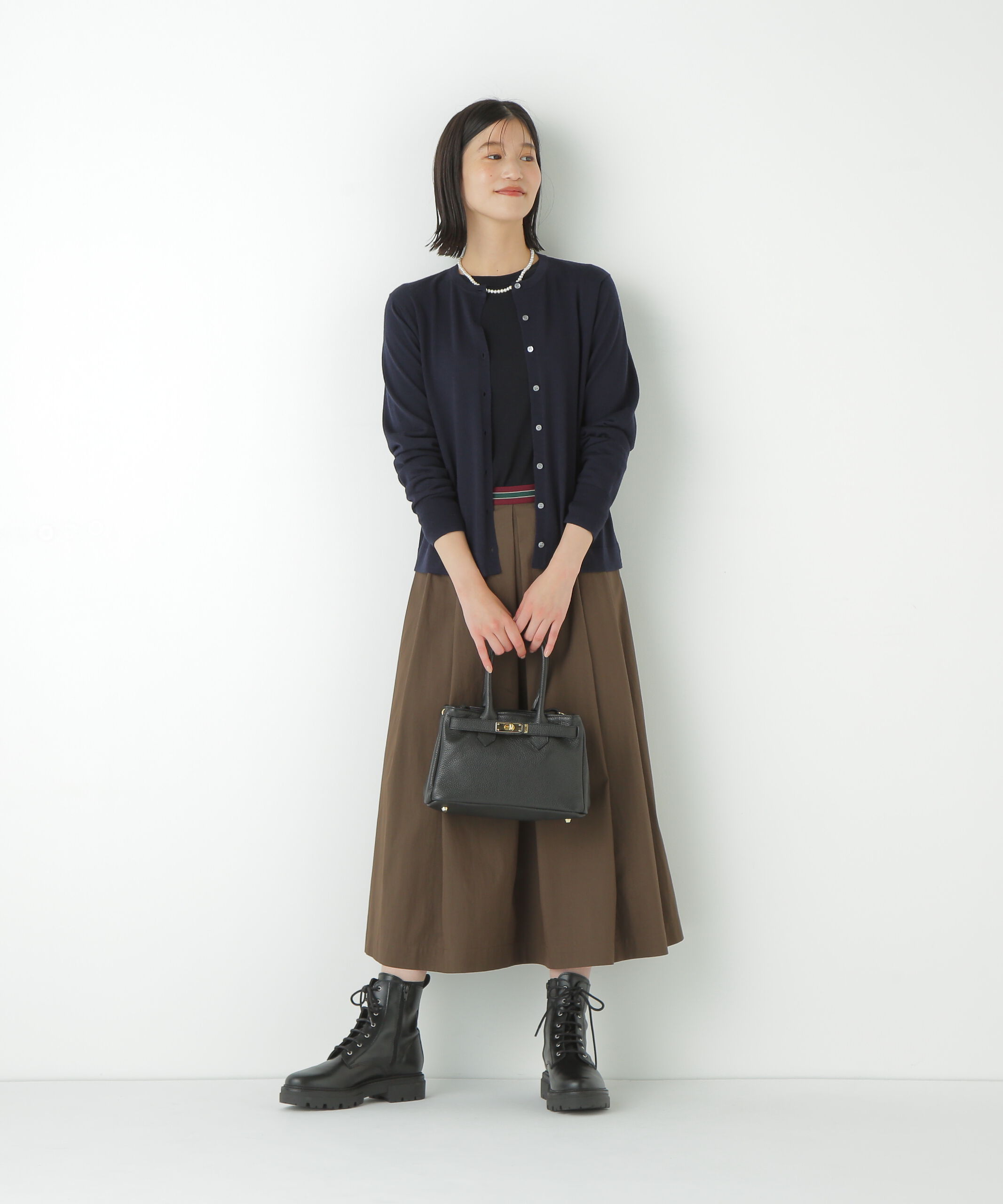  「◆コットンナイロンツイルスカート」|スカート|