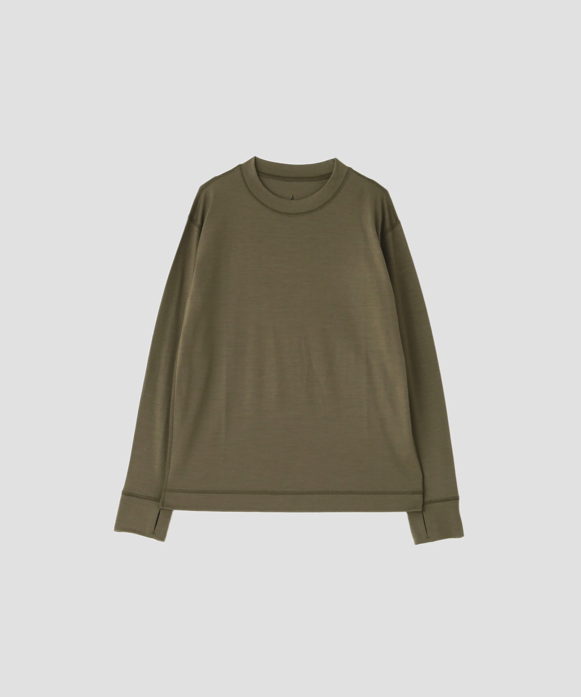  「FINEGAUGE WASHABLE WOOL JERSEY TOP」|Tシャツ・カットソー|