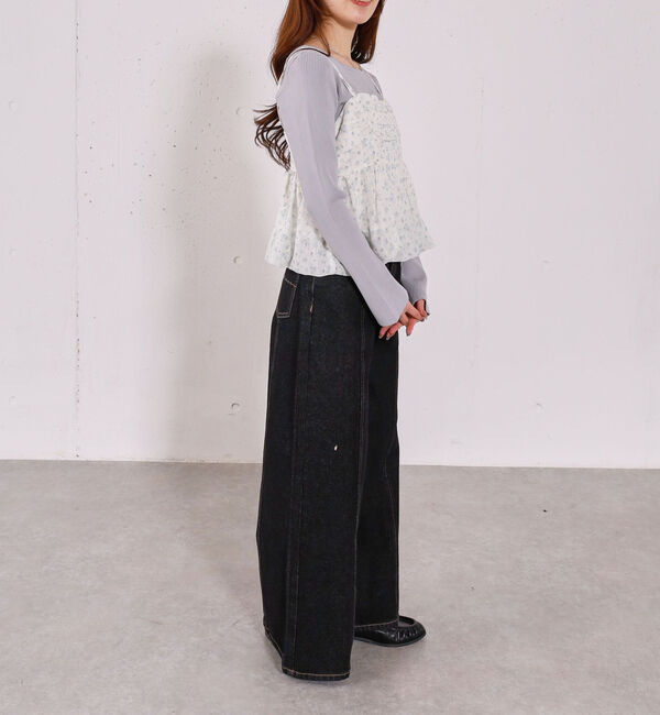 archives「アソートバルーンビスチェ&times;リブニットプルオーバーＳＥＴ」|カーディガン|