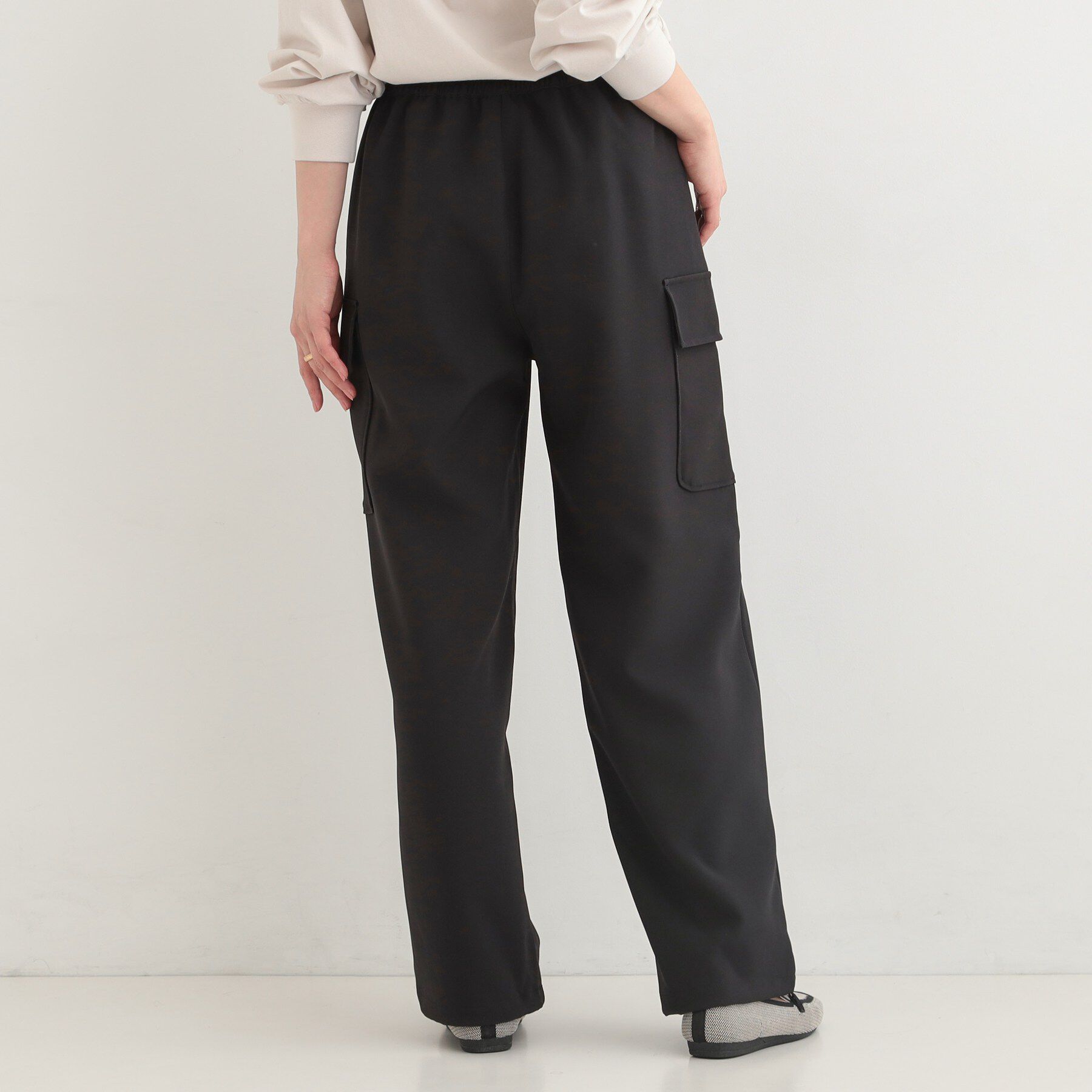 SHOO･LA･RUE「【洗濯機可/S-LL/2WAY】こなれたカジュアルスタイルに イージーカーゴパンツ」|その他|