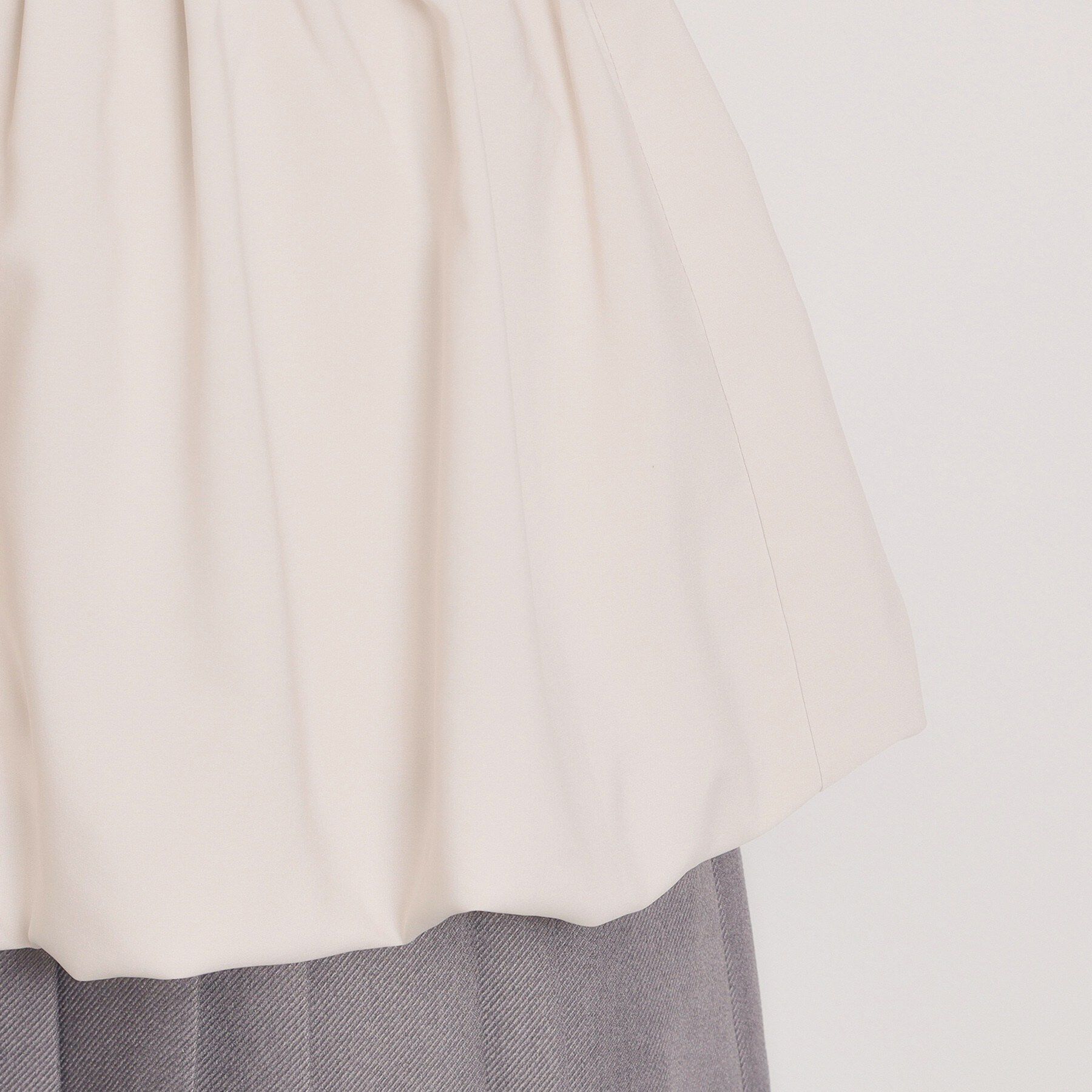 ITS&rsquo;DEMO「【手洗い可】裾バルーンドッキングニット」|ニット・セーター|