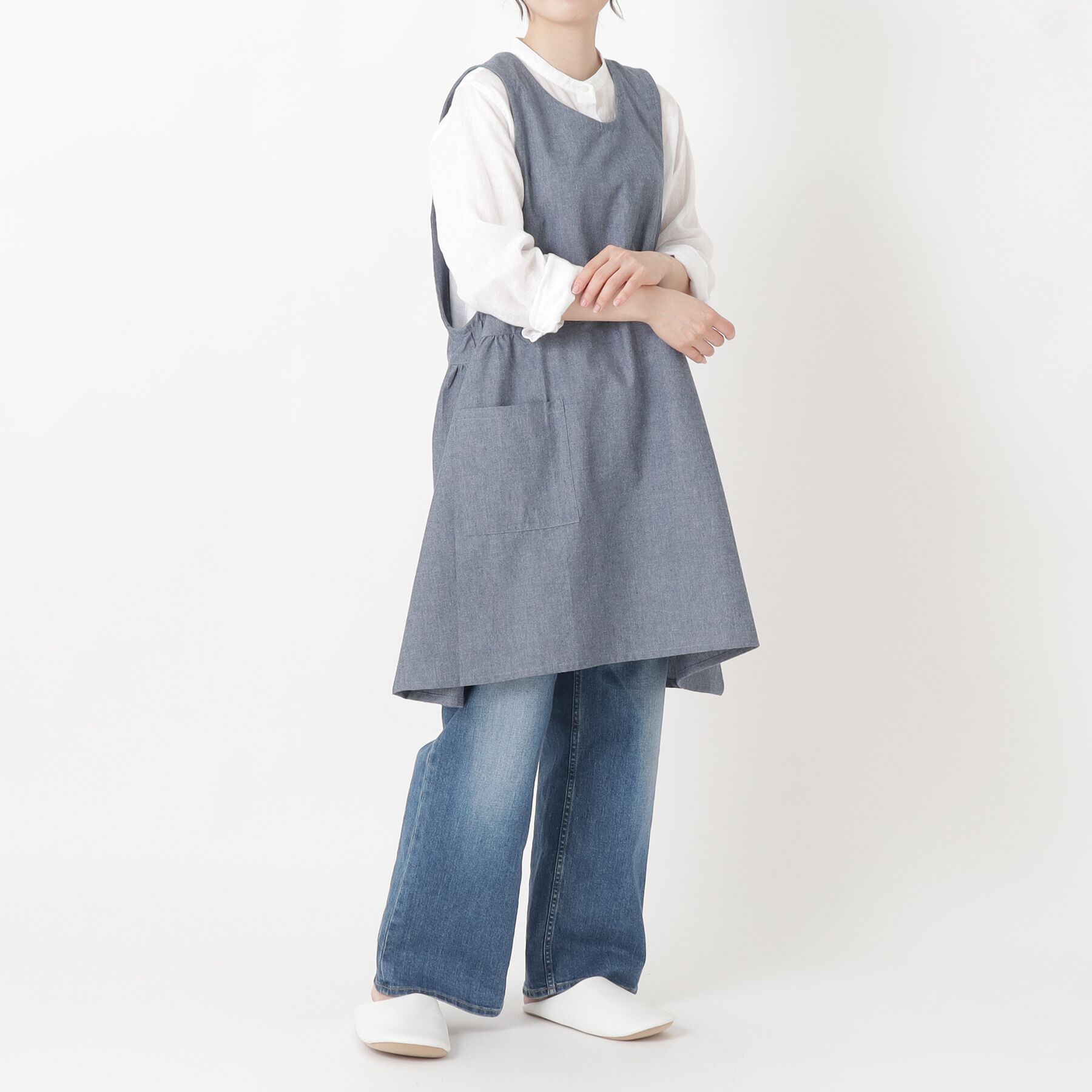 212 KITCHEN STORE「シャンブレーバックリボン NAVY」|食器・キッチングッズ|