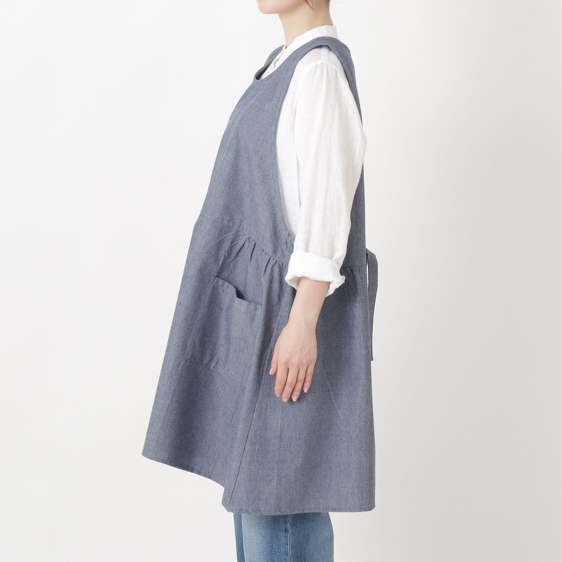 212 KITCHEN STORE「シャンブレーバックリボン NAVY」|食器・キッチングッズ|