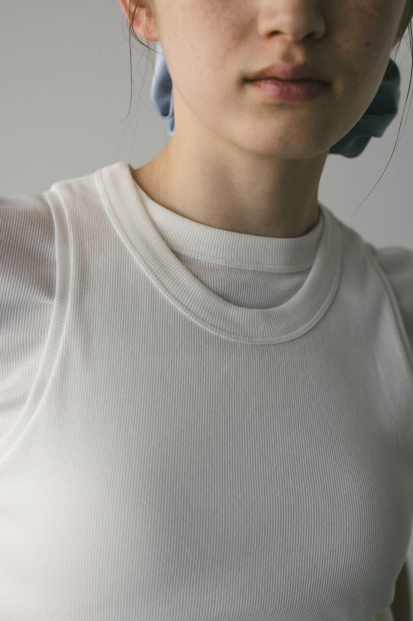 STYLEMIXER「ヘムラウンドタンクトップ」|タンクトップ|